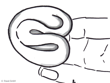 menstruationstasse falten herz